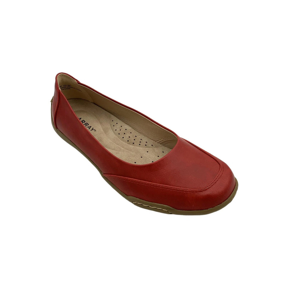 ARRAY Women's Cascade Flats Dark Red - Narrow